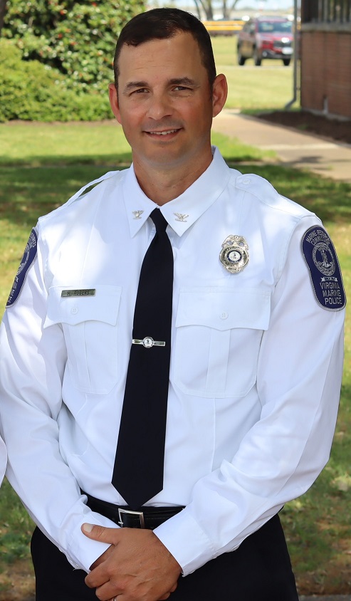 Picture of Matthew Rogers, Chief of Virginia Marine Police
